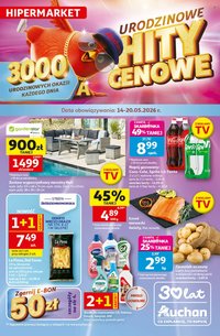 Gazetka AUCHAN - 30 Lat (2026-05-14 - 2026-05-20)