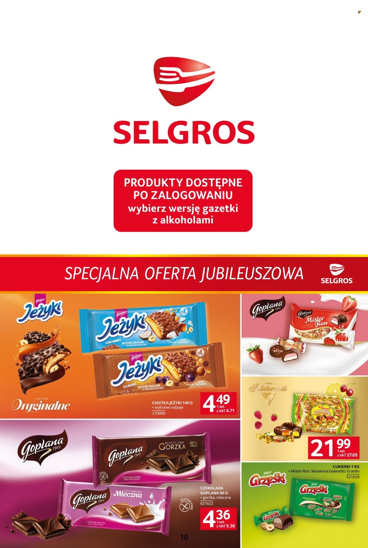 Gazetka SELGROS - Specjalna Oferta Jubileuszowa
