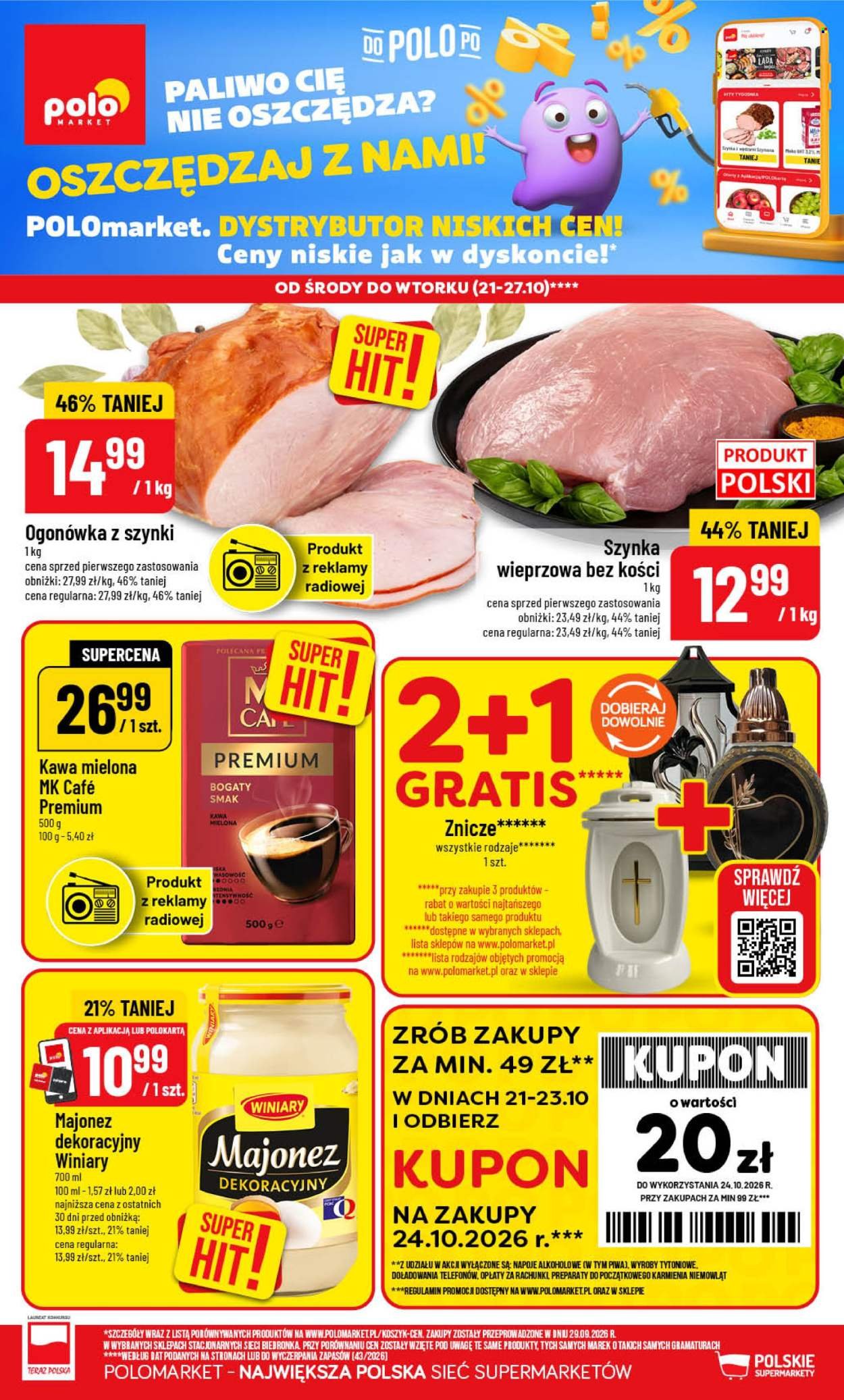 Gazetka POLOMARKET - Od środy 21.10.2026