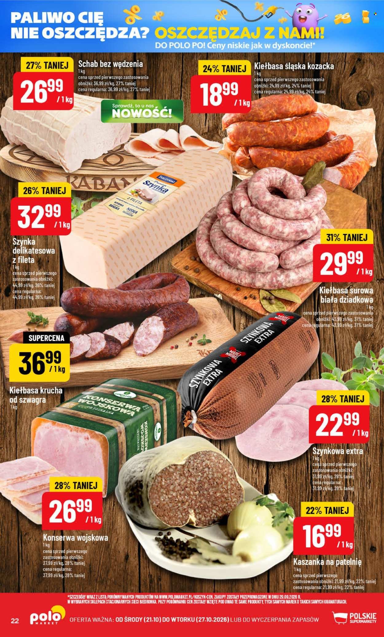 Gazetka POLOMARKET - Od środy 21.10.2026