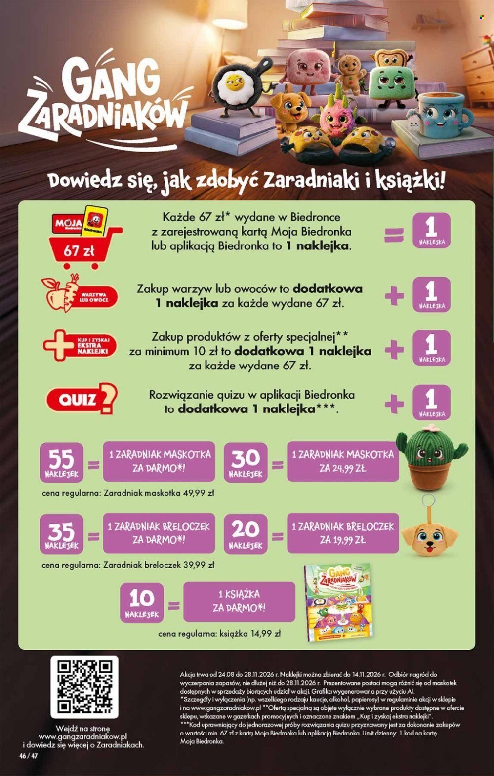Gazetka BIEDRONKA - Gang zaradniakow