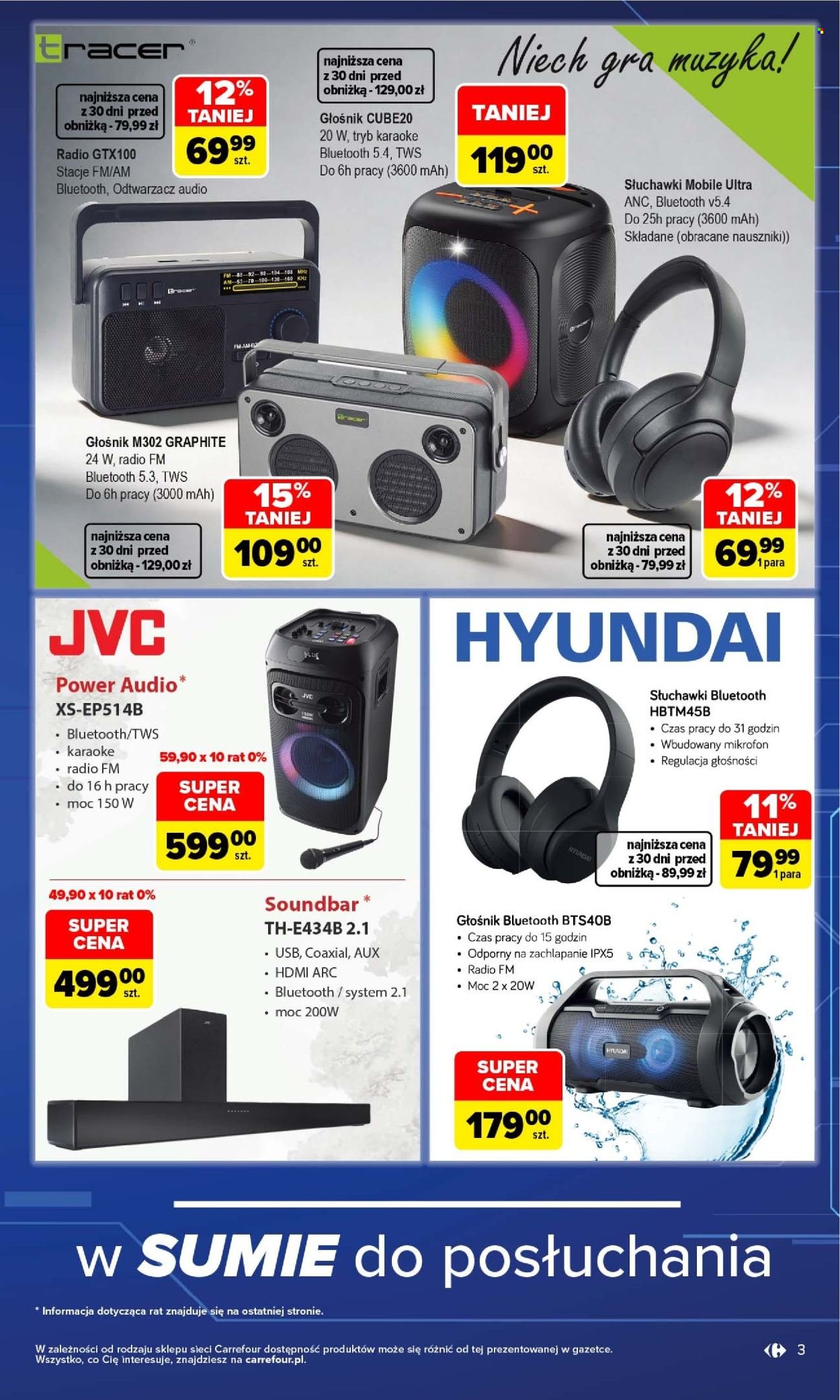 Gazetka CARREFOUR - w SUMIE multimedia dla każdego