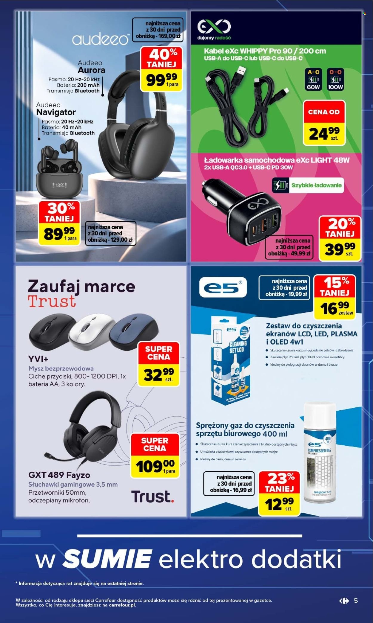 Gazetka CARREFOUR - w SUMIE multimedia dla każdego