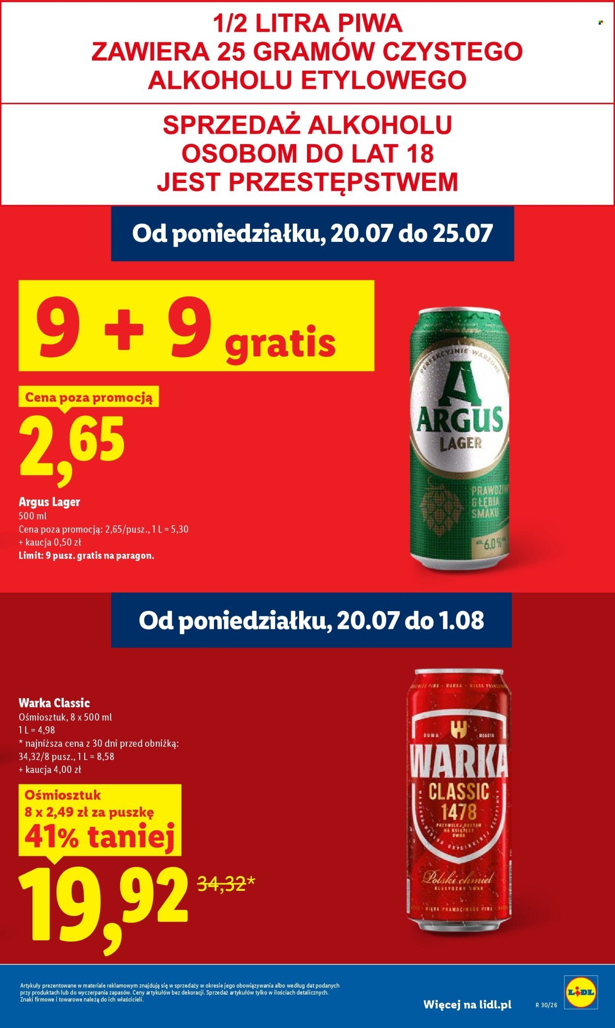 Gazetka LIDL - Od poniedziałku
