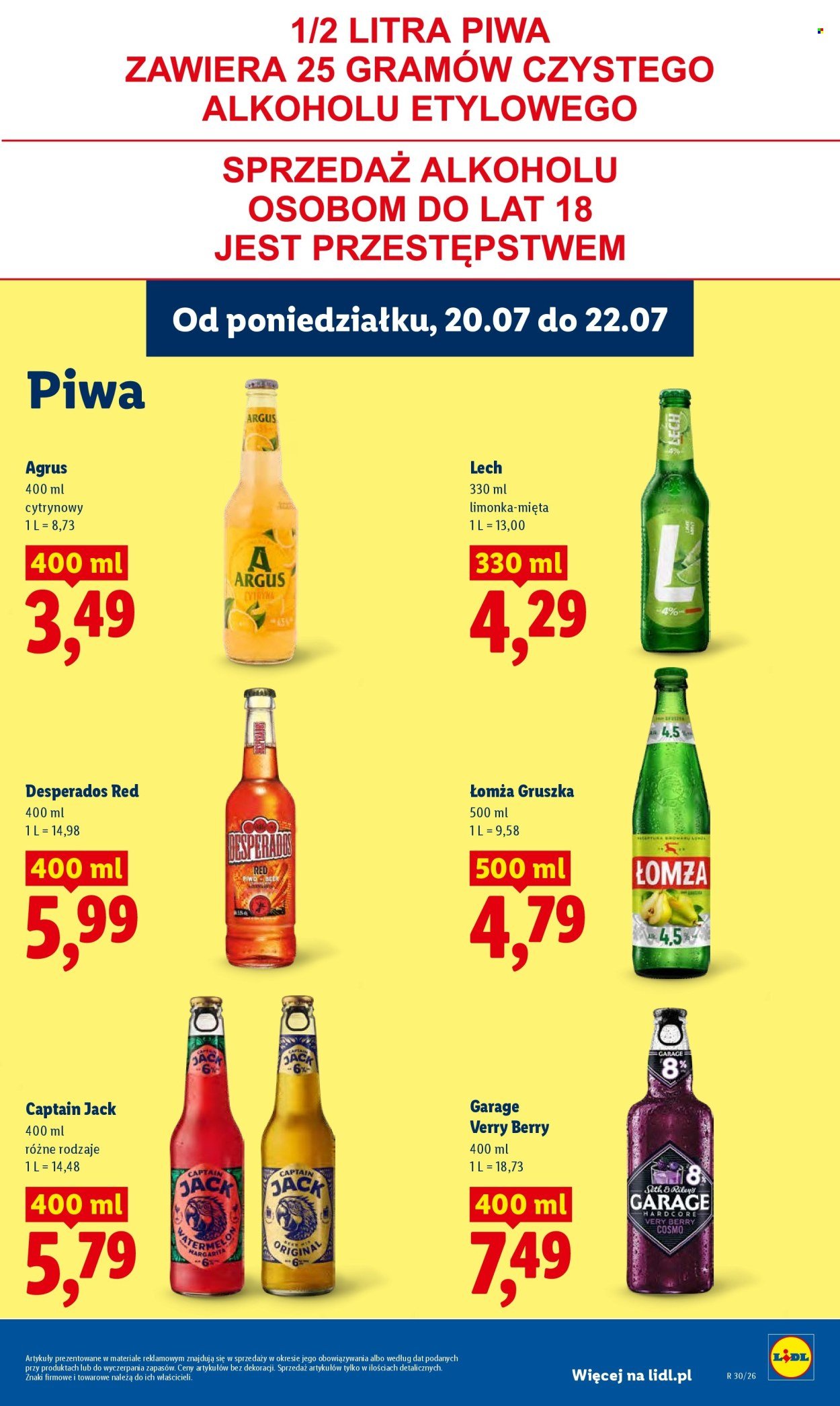Gazetka LIDL - Od poniedziałku
