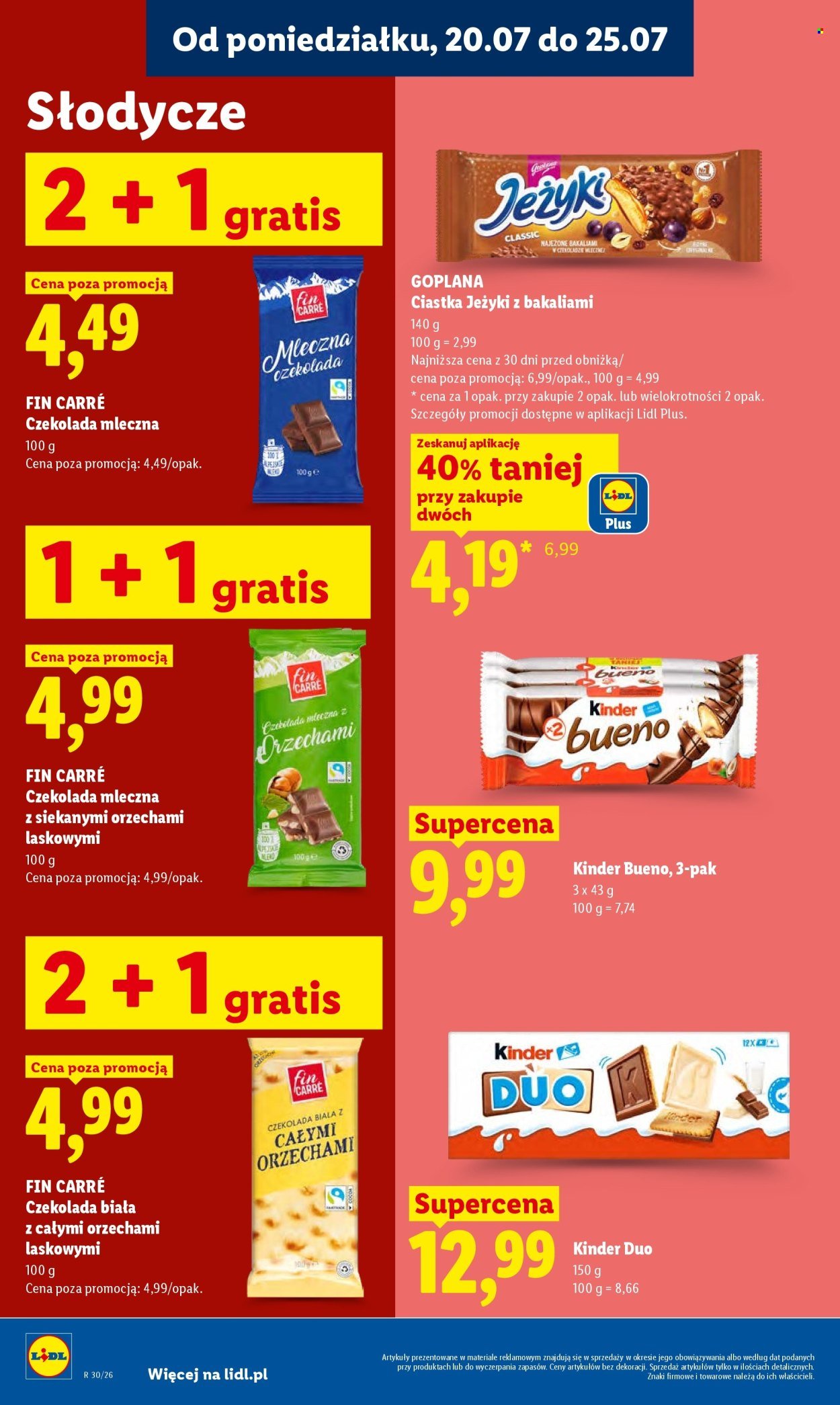 Gazetka LIDL - Od poniedziałku