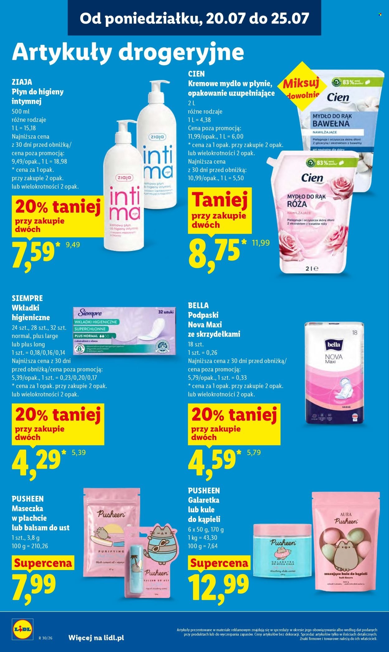 Gazetka LIDL - Od poniedziałku