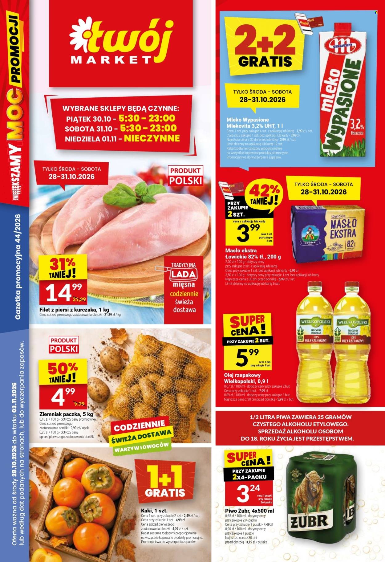 Gazetka TWÓJ MARKET - Gazetka regularna 44/26