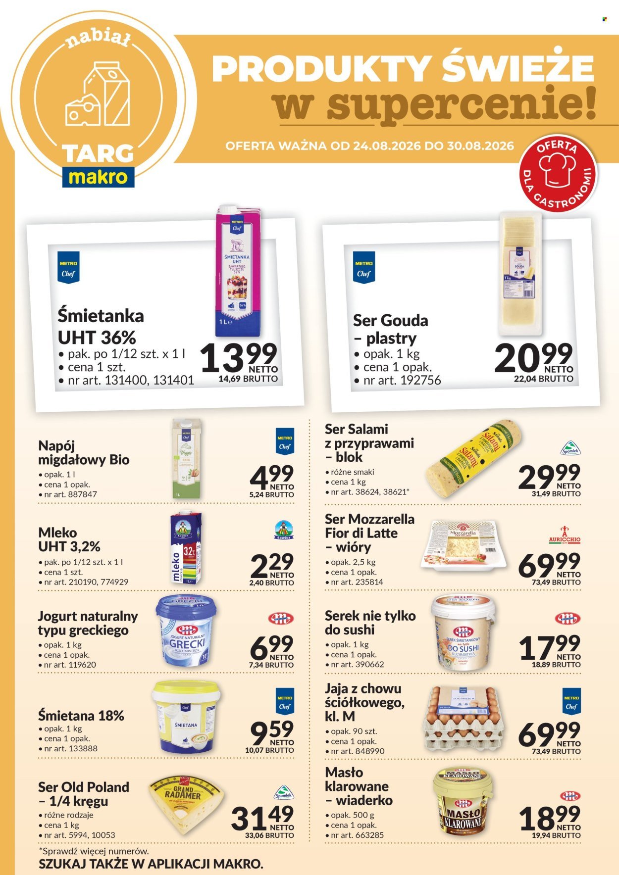 Gazetka MAKRO - Targ MAKRO - oferta świeża w super cenach!