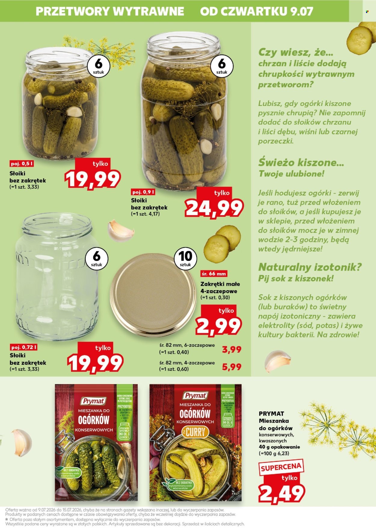 Gazetka KAUFLAND - Kochamy przetwory