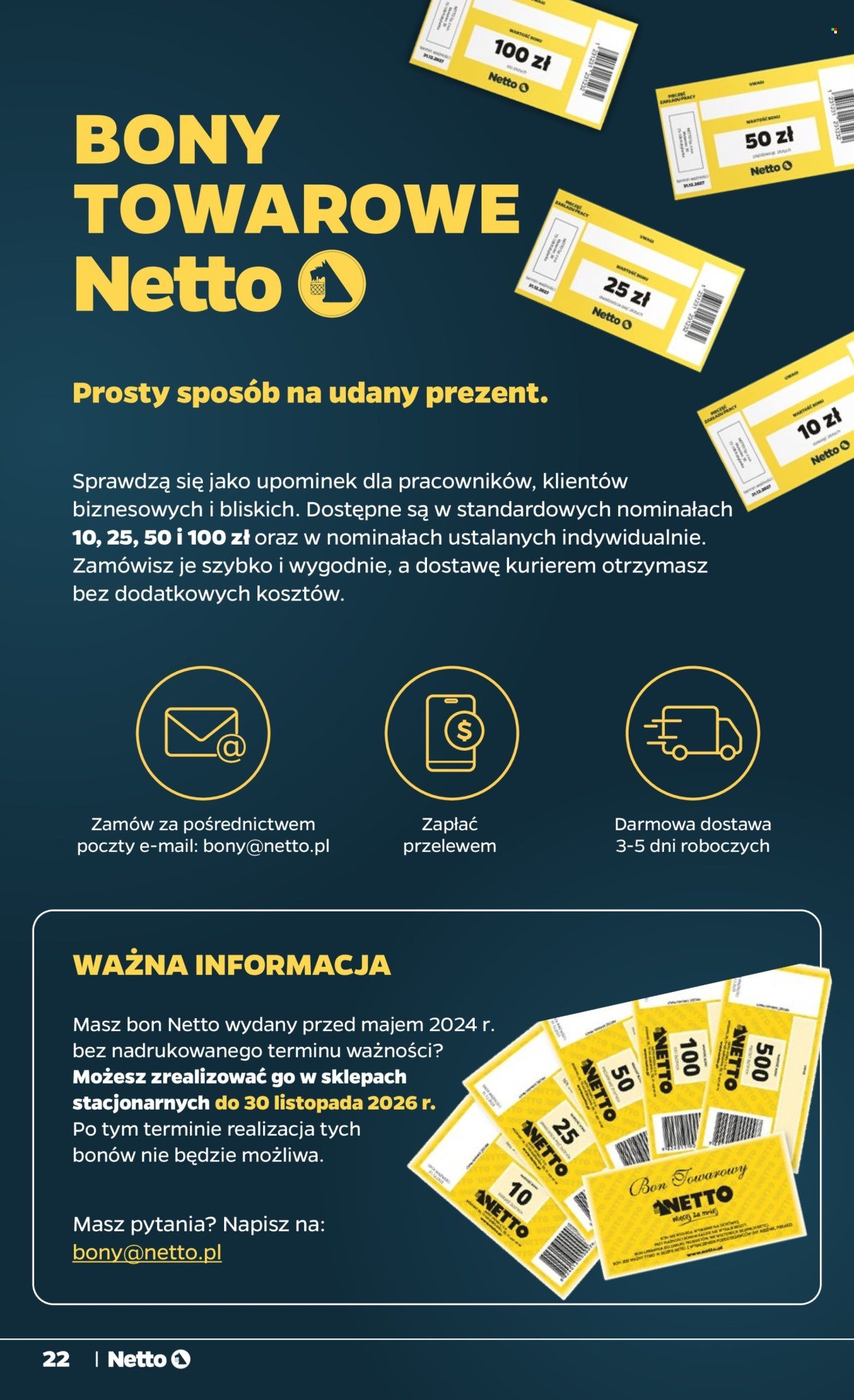 Gazetka NETTO - Od poniedziałku