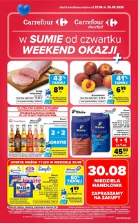 Gazetka CARREFOUR - w SUMIE od- czwartku WEEKEND OKAZJI