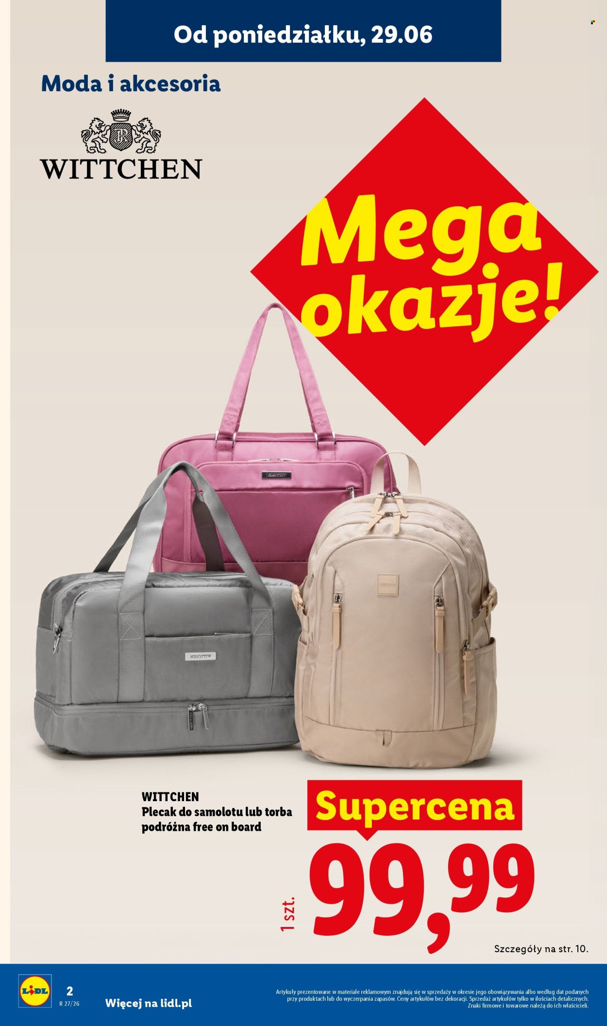 Gazetka LIDL - Od poniedziałku