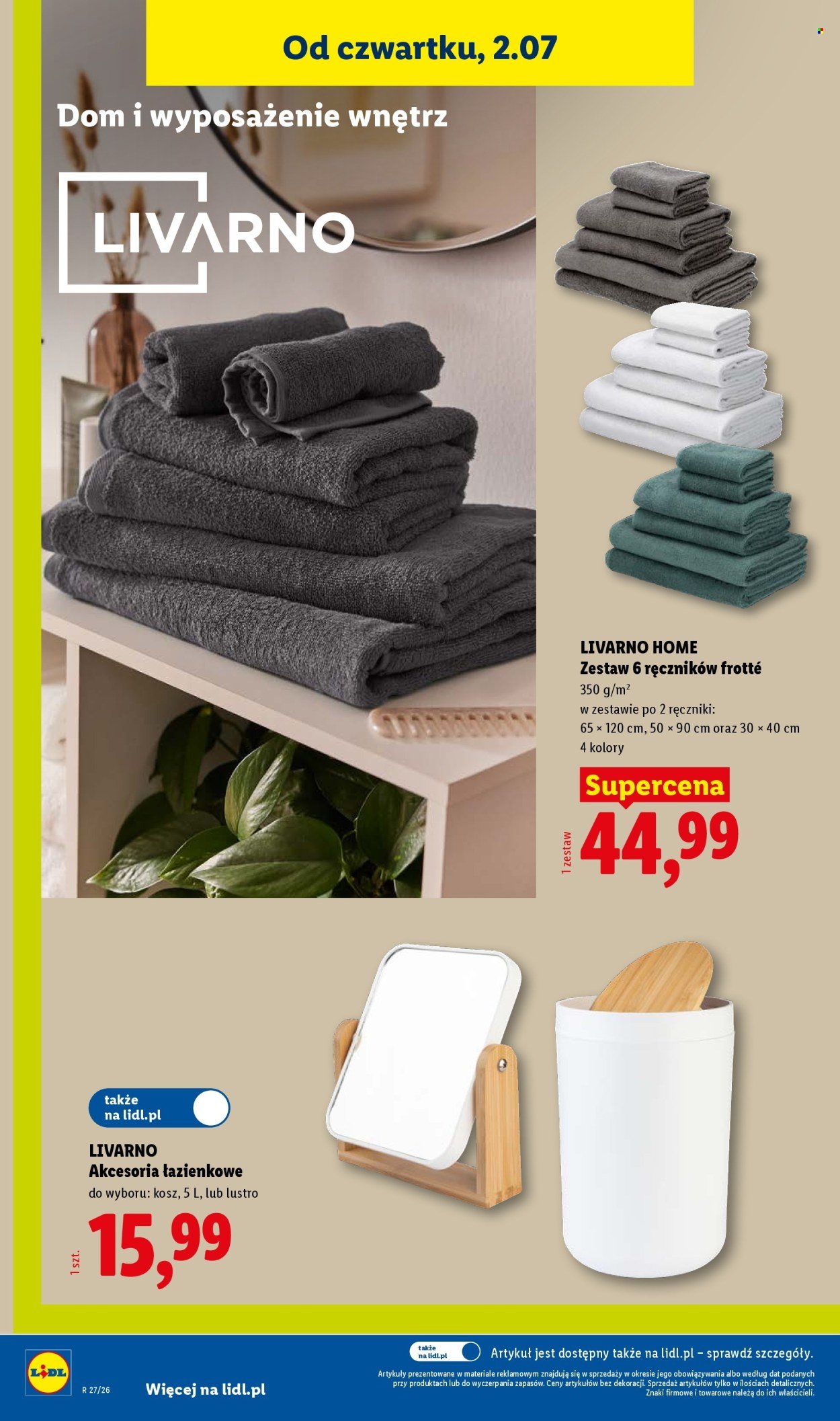 Gazetka LIDL - Od poniedziałku