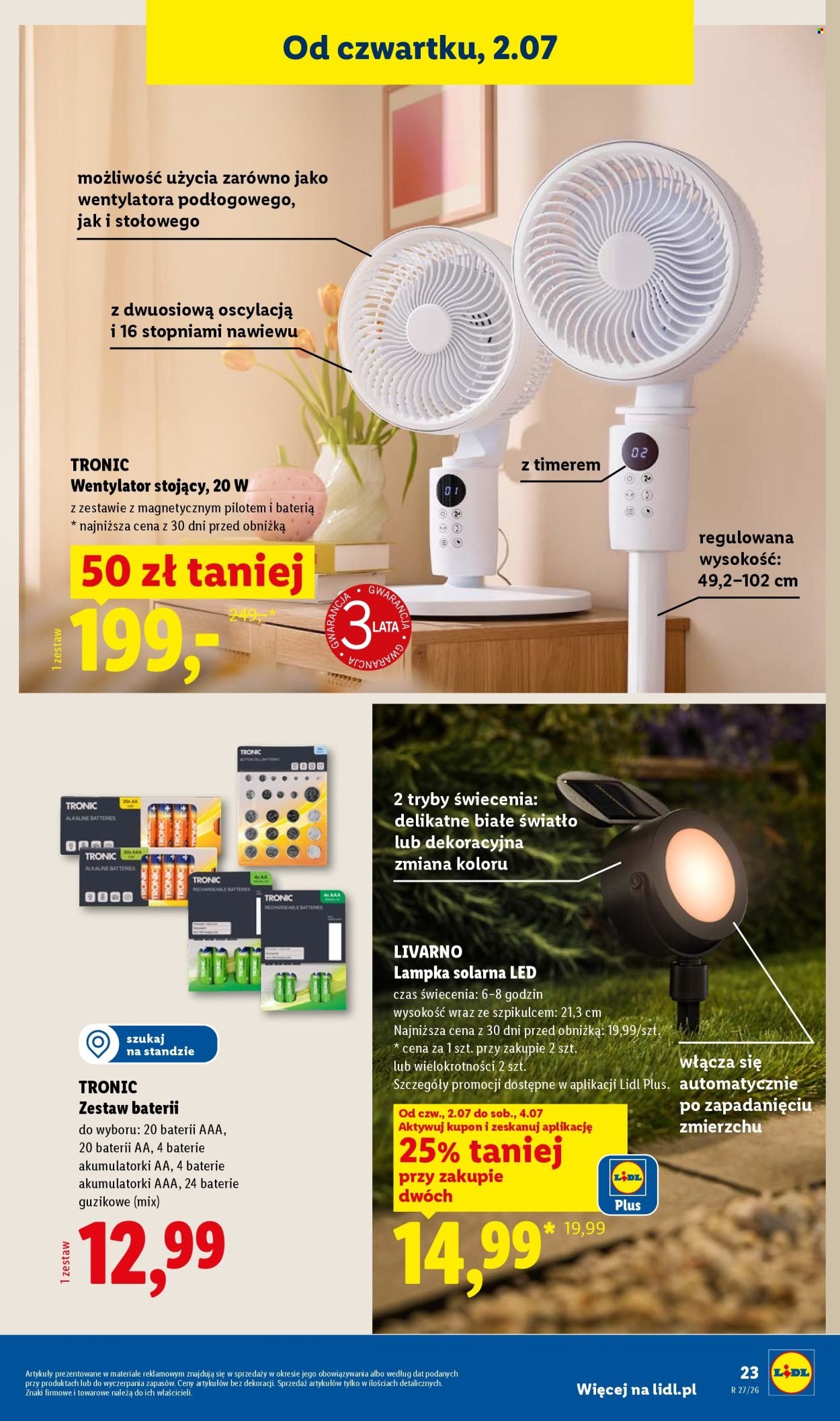 Gazetka LIDL - Od poniedziałku
