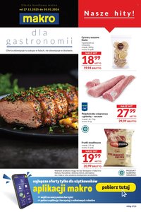 Gazetka MAKRO - Oferta dla gastronomii (2025-12-27 - 2026-01-05)