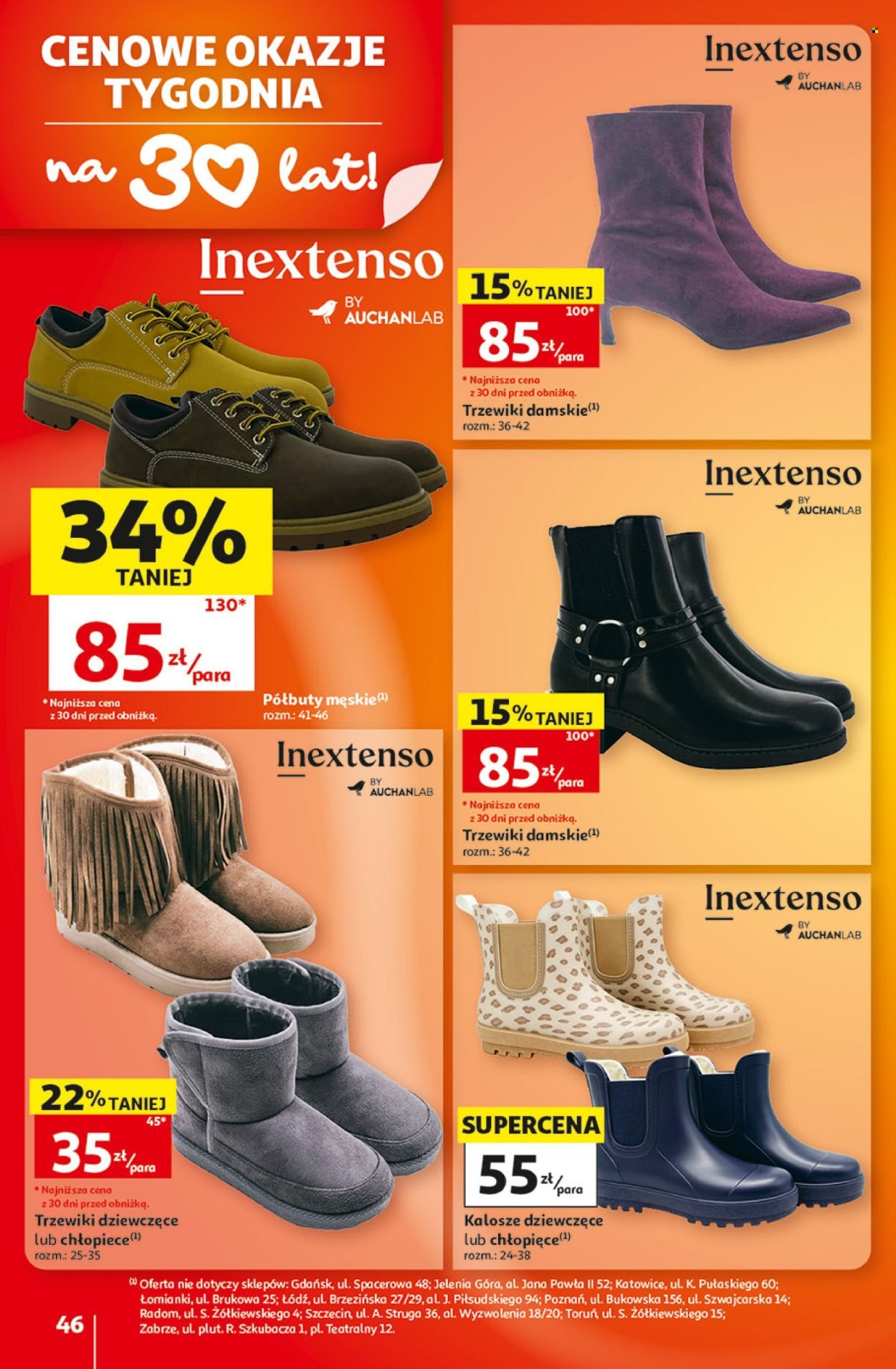 Gazetka AUCHAN - 30 Lat