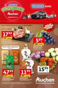 Gazetka AUCHAN - Wielkie przeboje cenowe (2025-10-23 - 2025-10-29)