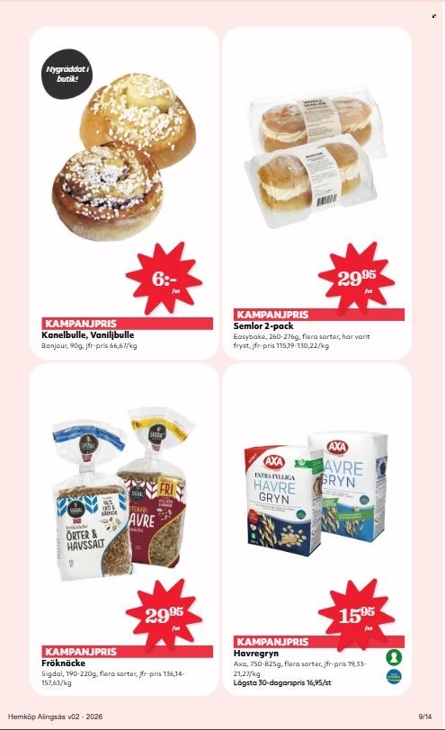 HEMKÖP reklamblad - T.o.m. måndag 05/01 2026