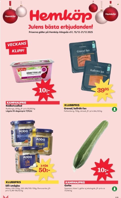 HEMKÖP reklamblad - T.o.m. måndag 15/12 2025