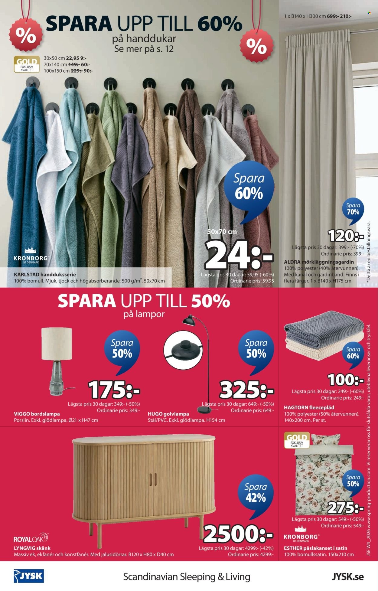 JYSK reklamblad - Veckans erbjudanden