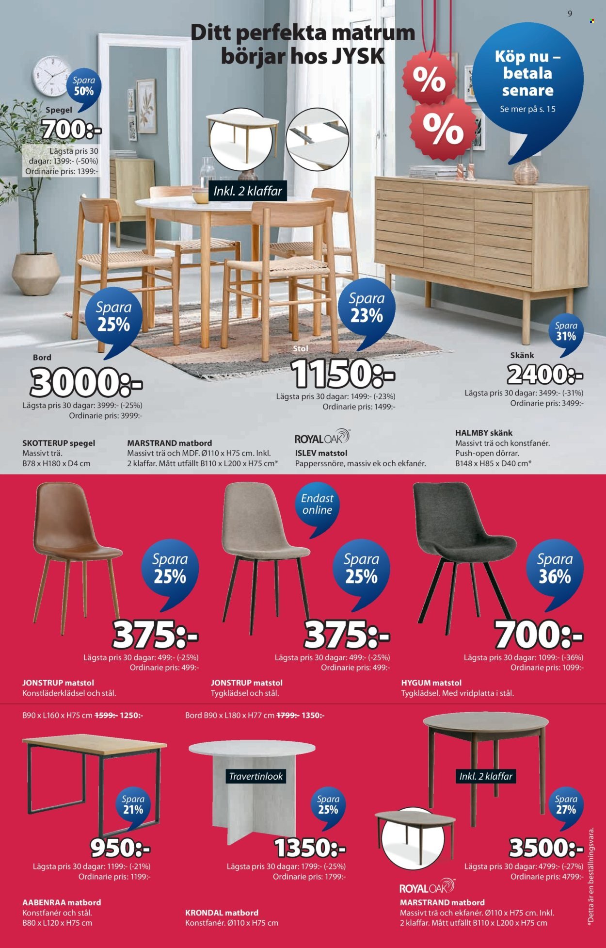 JYSK reklamblad - Veckans erbjudanden