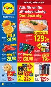 LIDL reklamblad - ERBJUDANDEN VECKA 44
