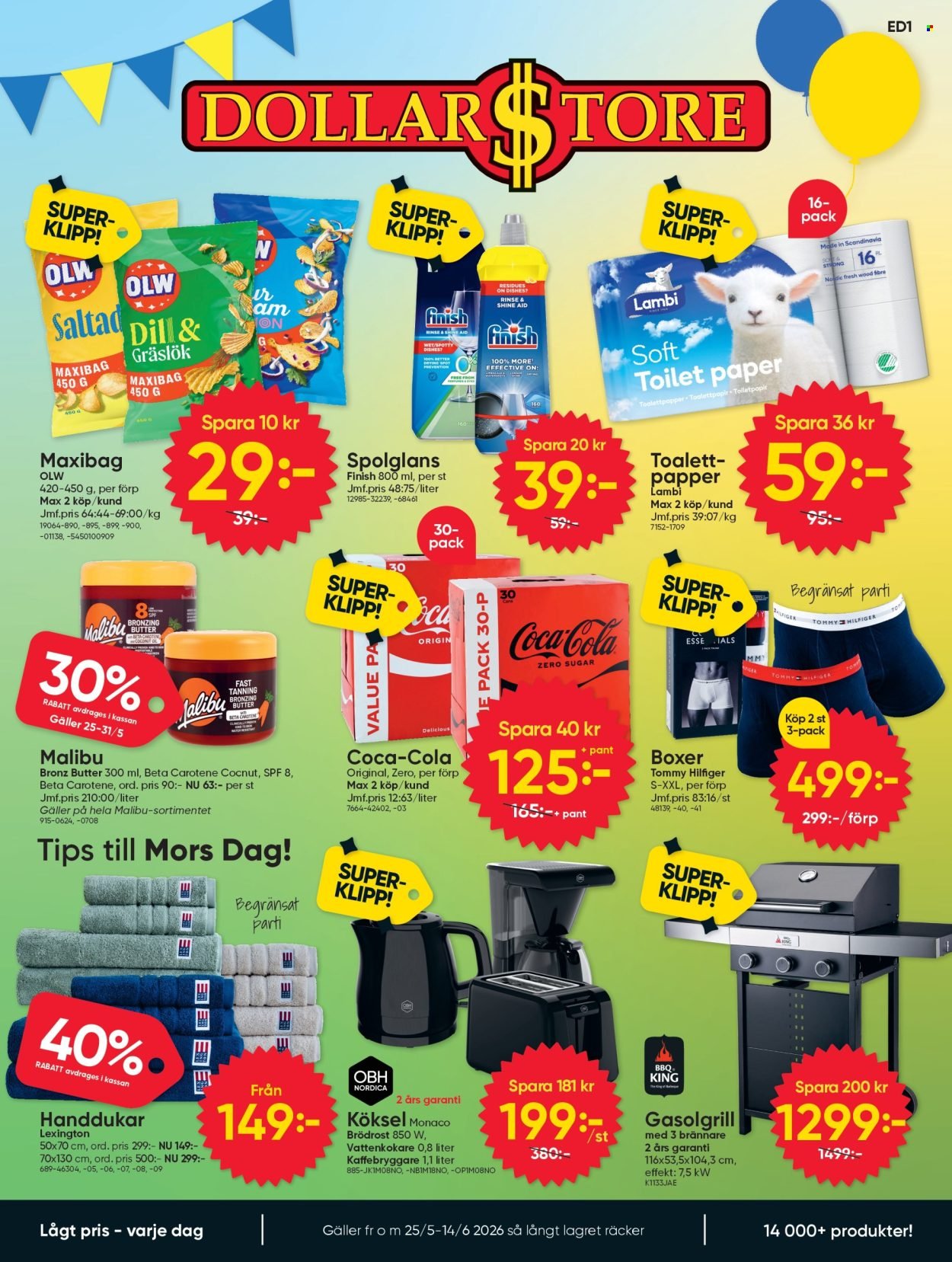 DOLLARSTORE reklamblad - T.o.m. måndag 25/05 2026