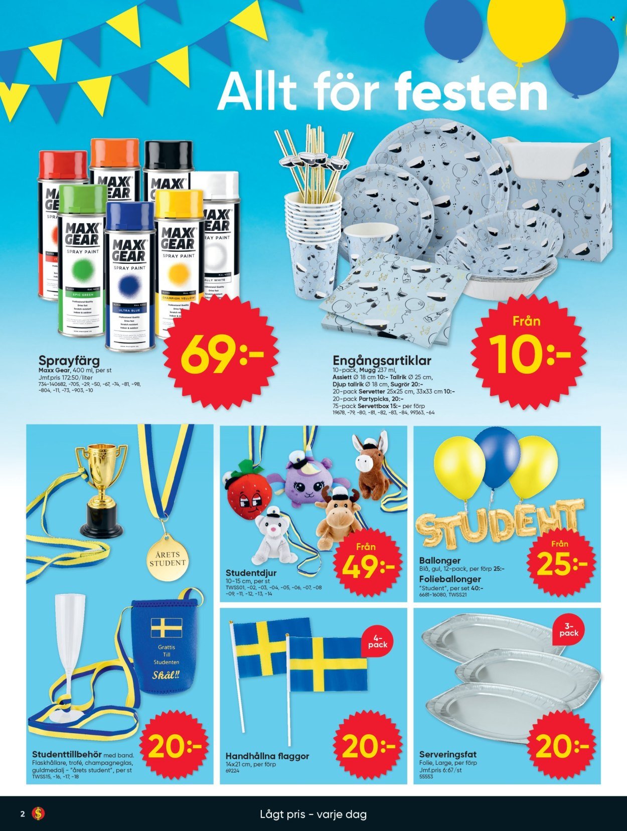 DOLLARSTORE reklamblad - T.o.m. måndag 25/05 2026