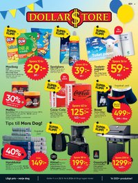 DOLLARSTORE reklamblad - T.o.m. måndag 25/05 2026