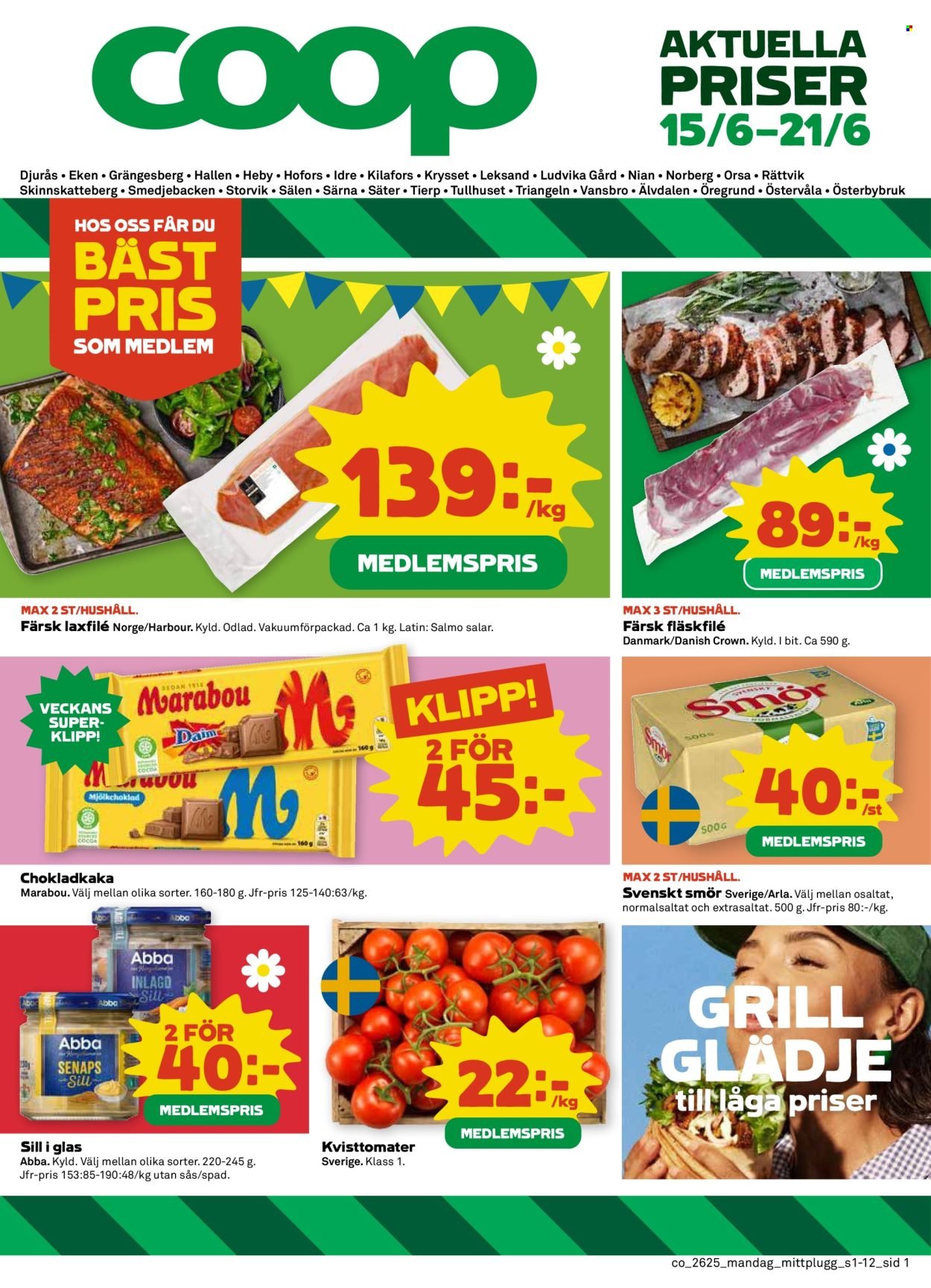 COOP reklamblad - T.o.m. måndag 15/06 2026