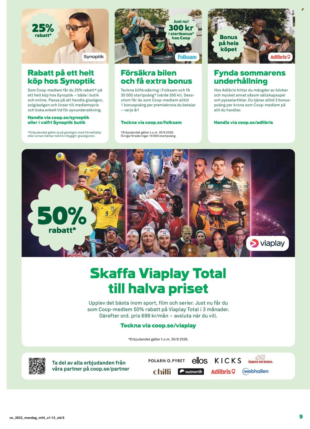 COOP reklamblad - T.o.m. måndag 03/08 2026