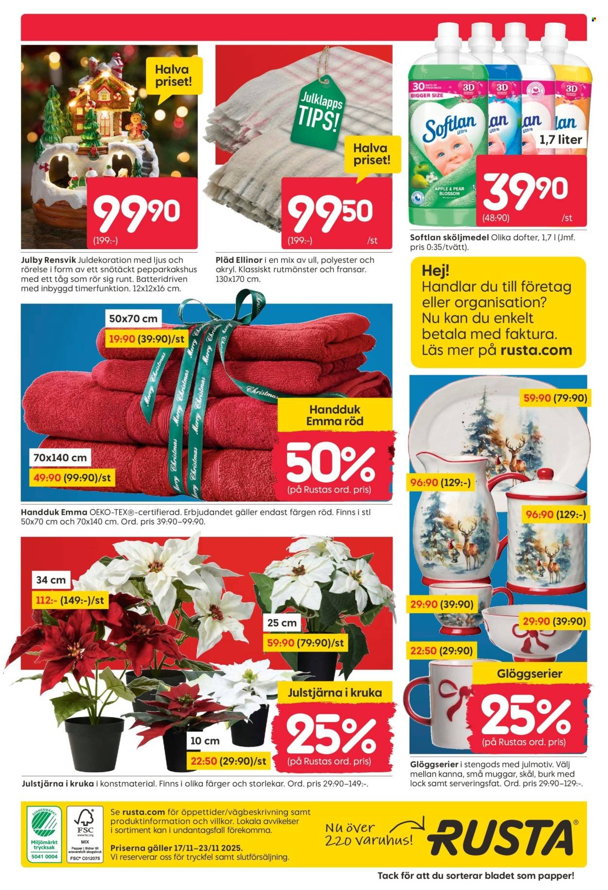 RUSTA reklamblad - T.o.m. måndag 17/11 2025