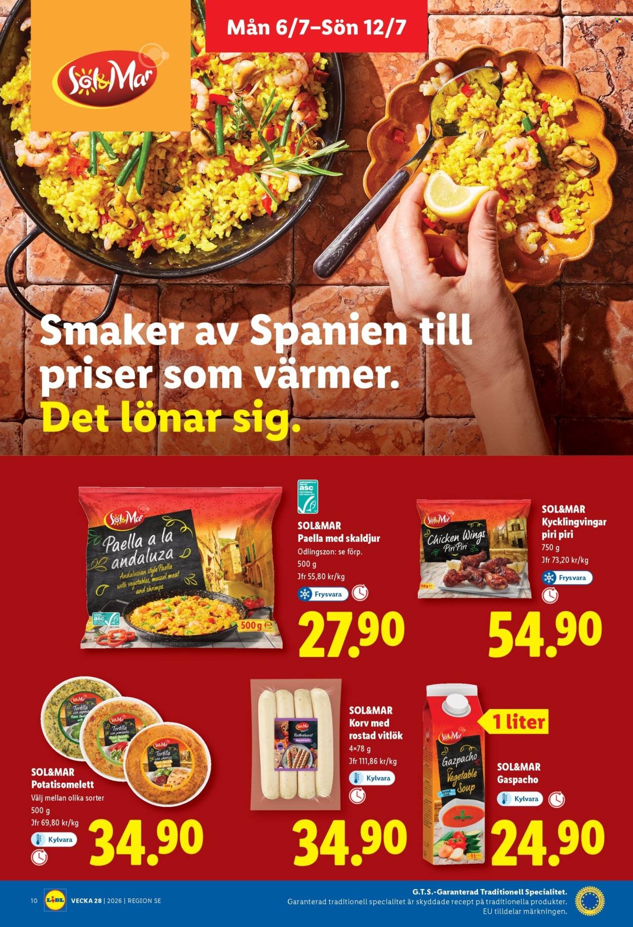 LIDL reklamblad - ERBJUDANDEN VECKA 28