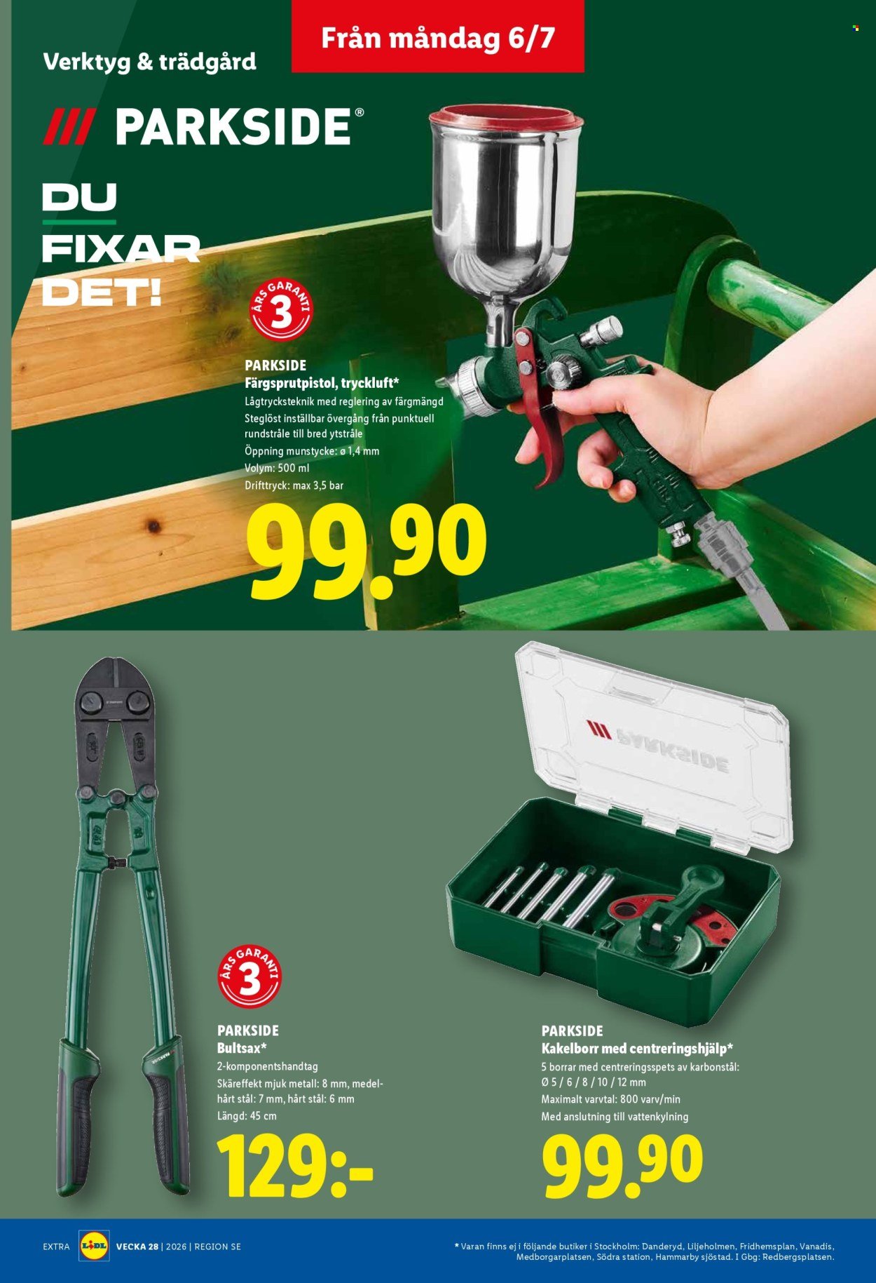 LIDL reklamblad - ERBJUDANDEN VECKA 28
