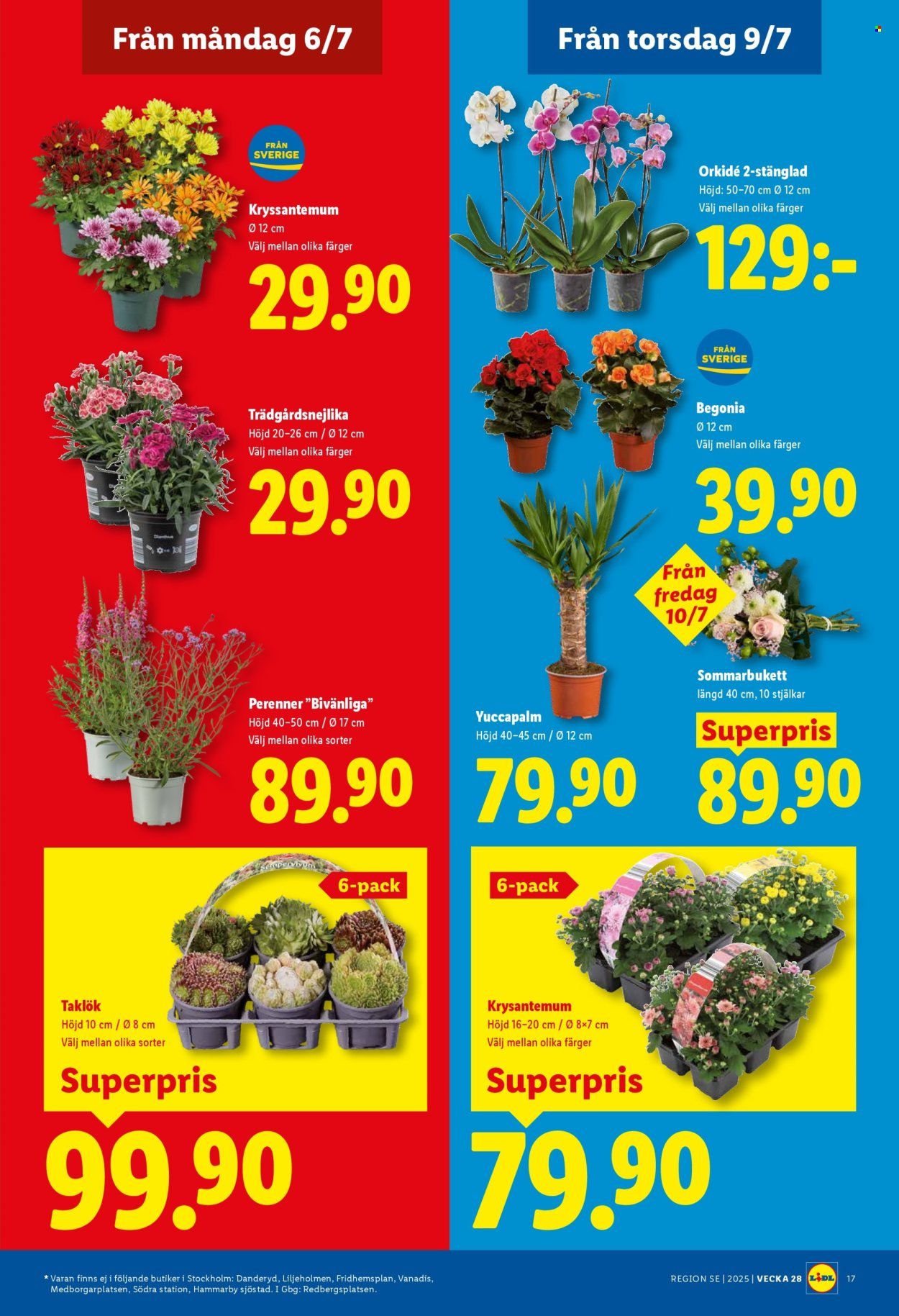 LIDL reklamblad - ERBJUDANDEN VECKA 28