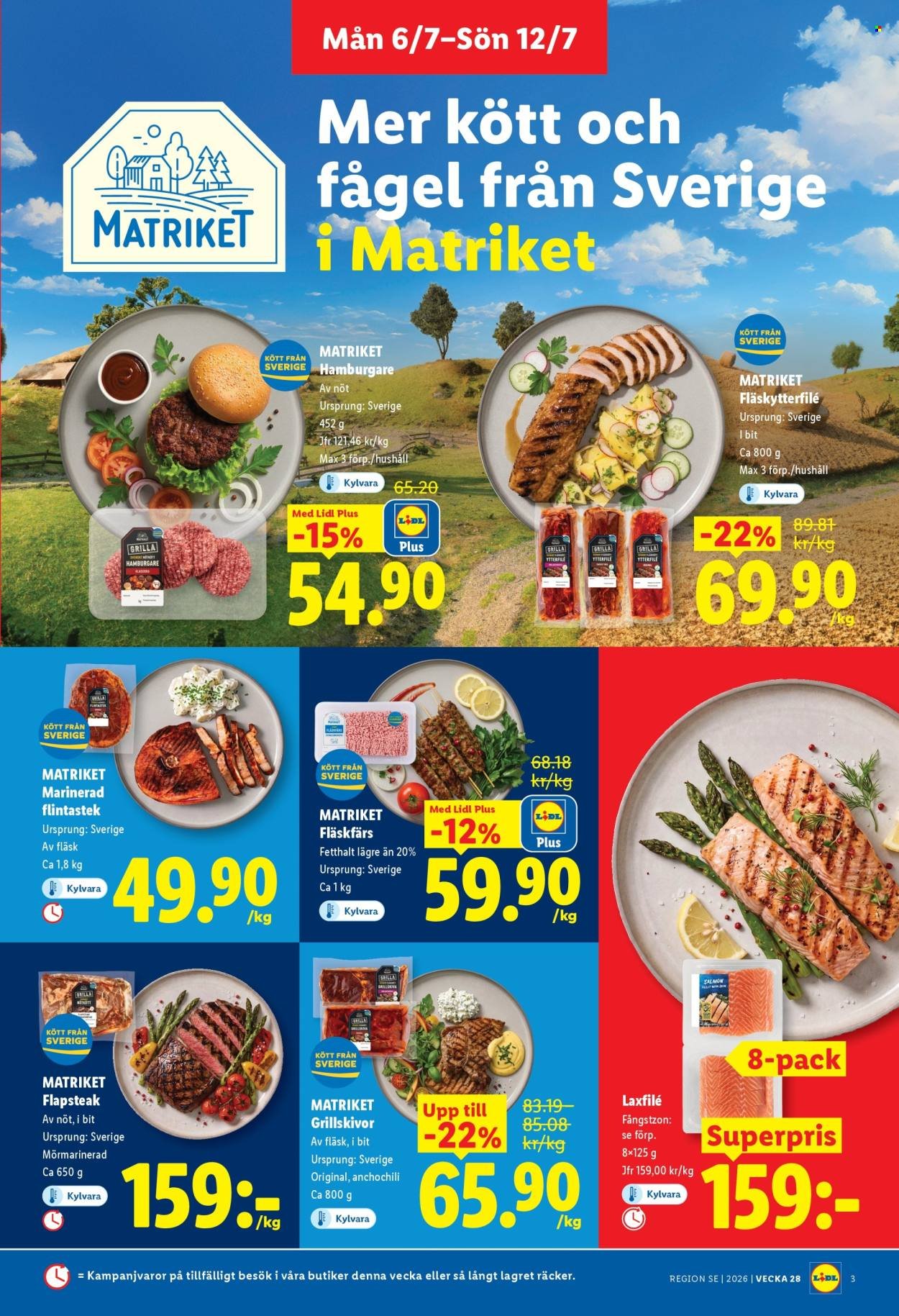 LIDL reklamblad - ERBJUDANDEN VECKA 28