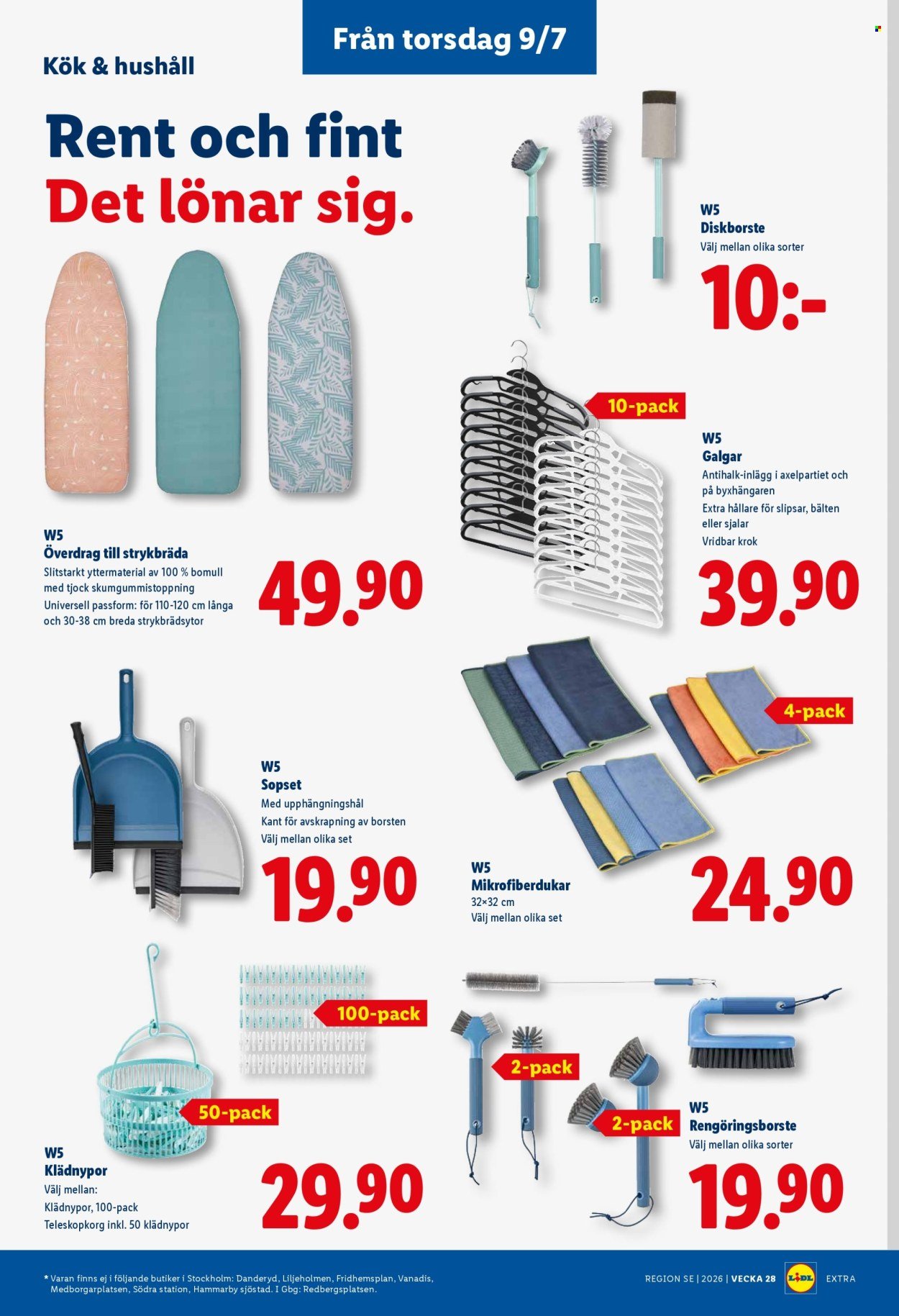 LIDL reklamblad - ERBJUDANDEN VECKA 28