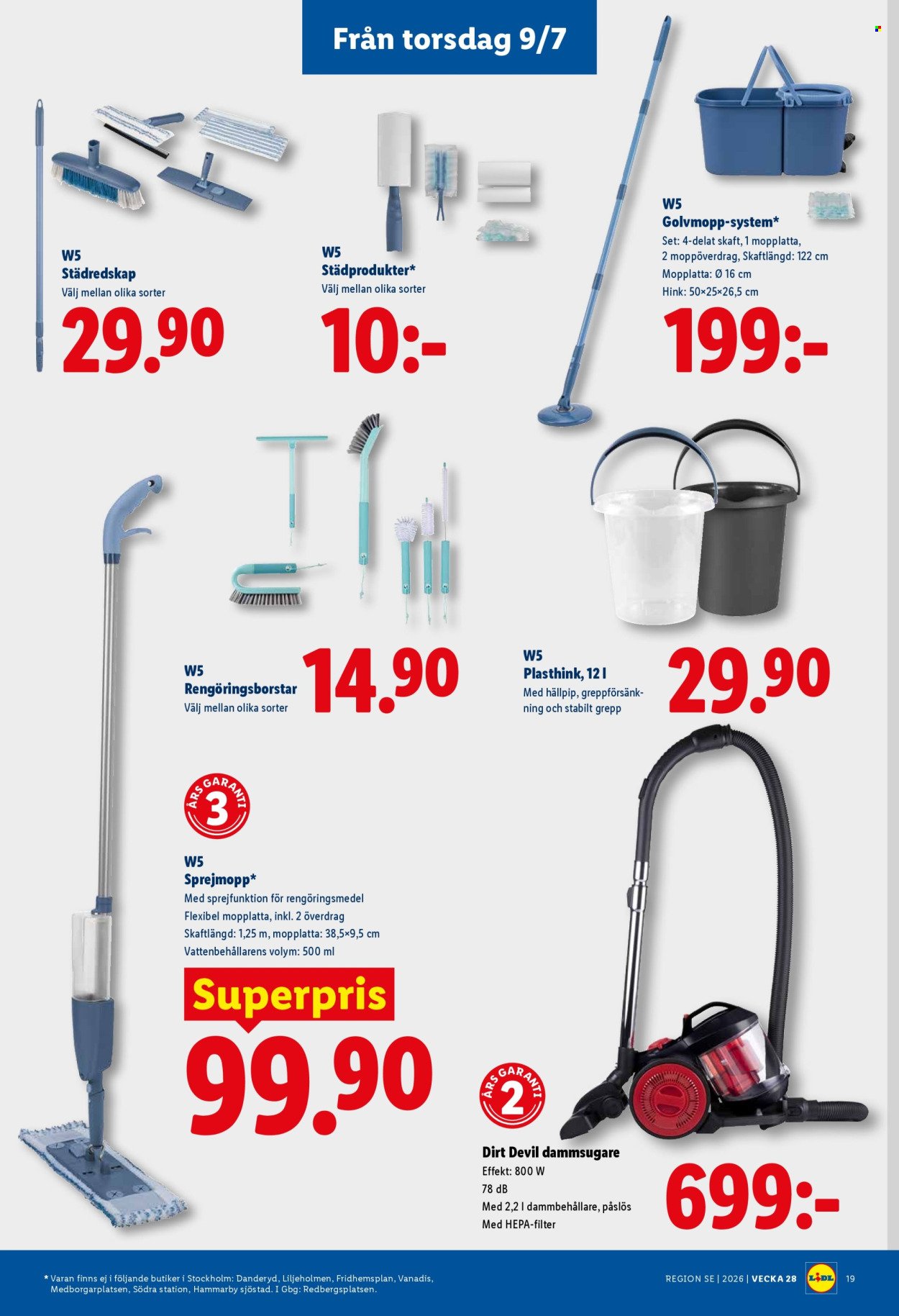 LIDL reklamblad - ERBJUDANDEN VECKA 28