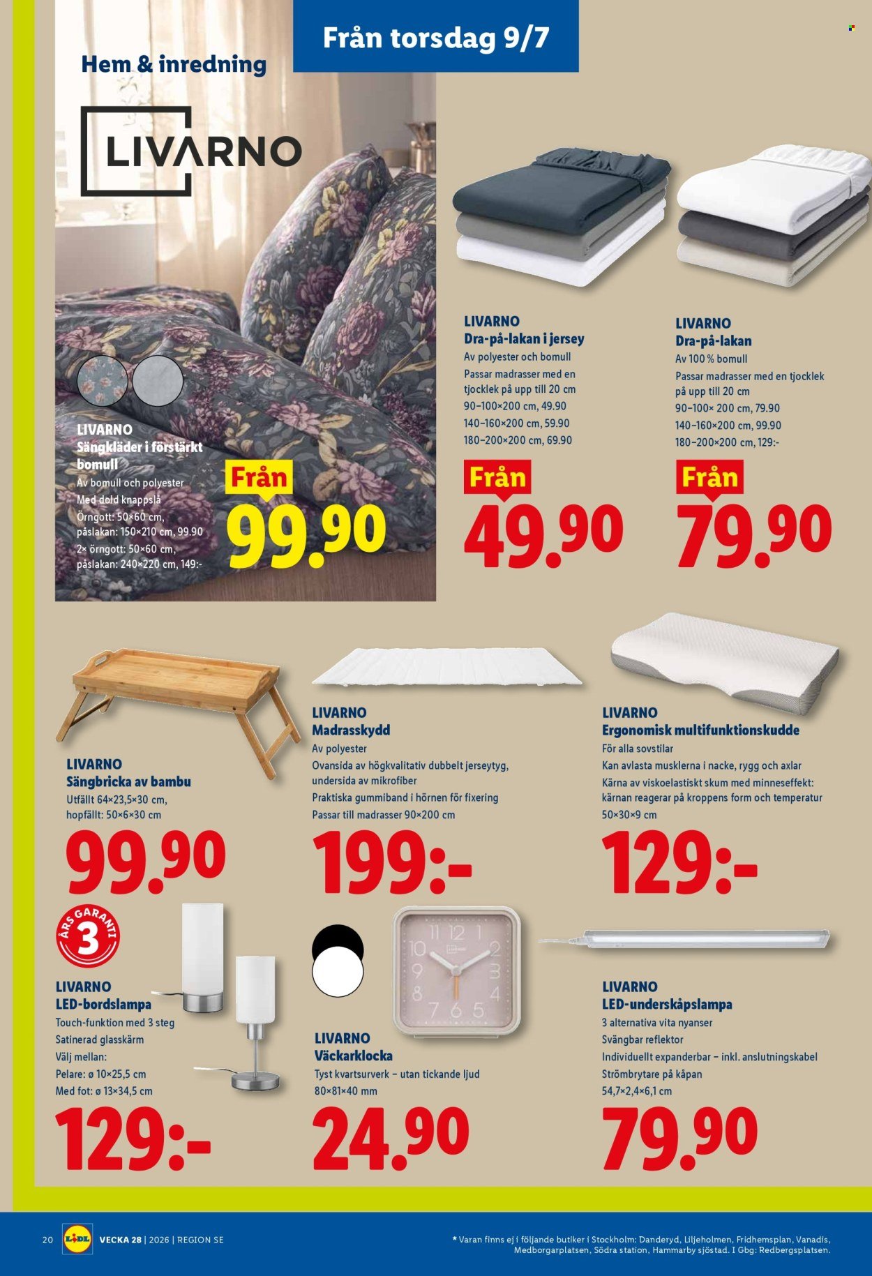 LIDL reklamblad - ERBJUDANDEN VECKA 28