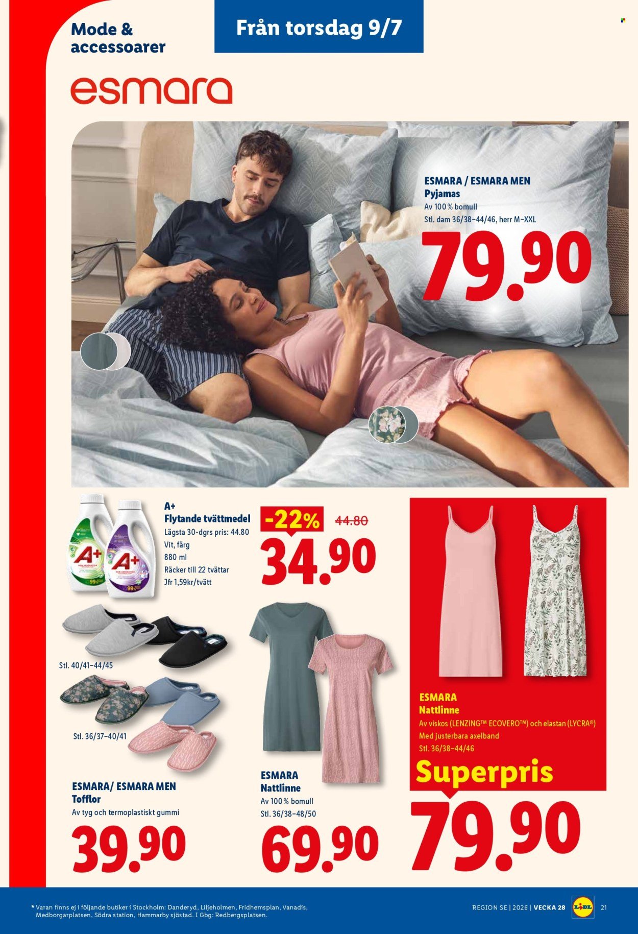 LIDL reklamblad - ERBJUDANDEN VECKA 28