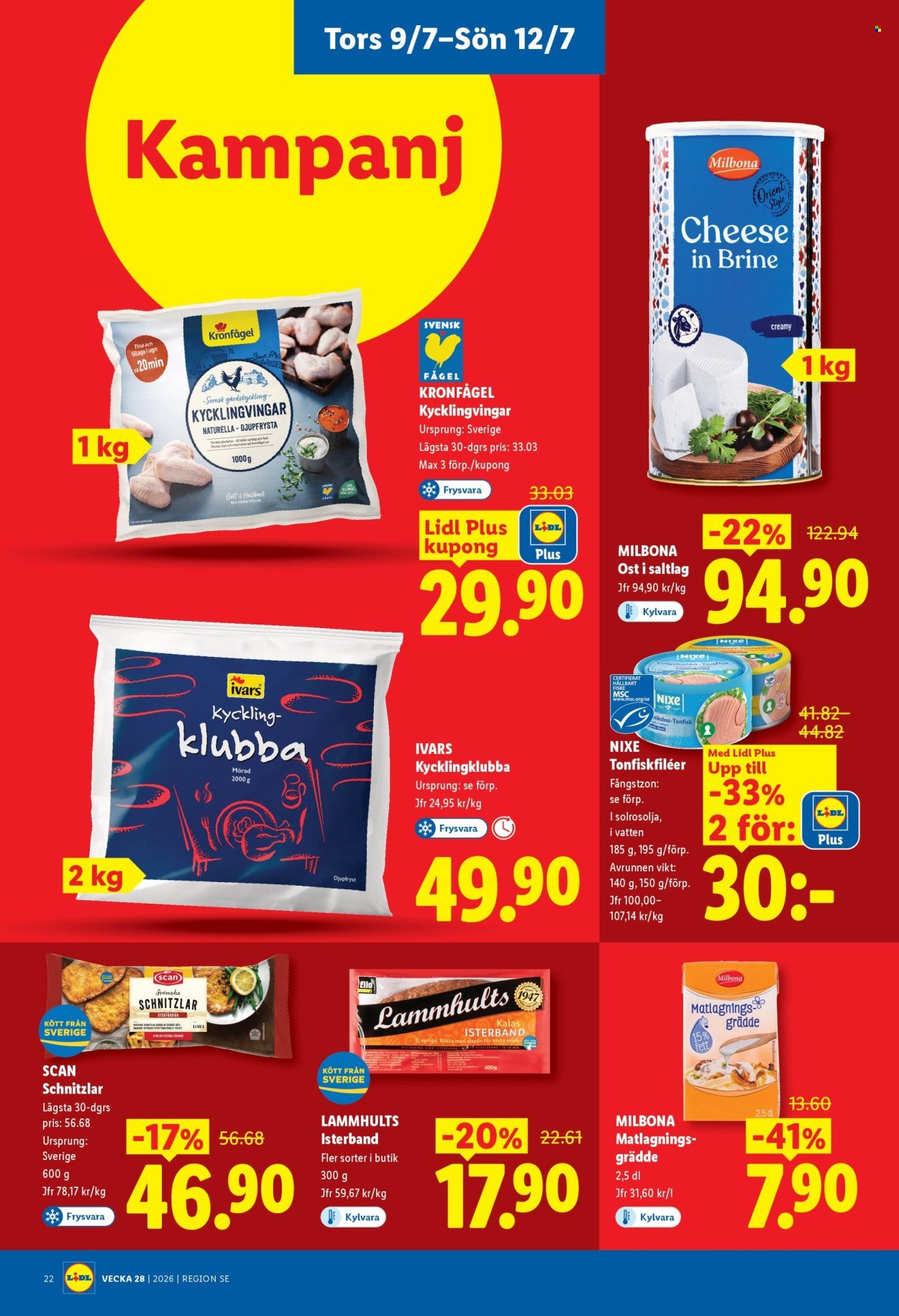 LIDL reklamblad - ERBJUDANDEN VECKA 28