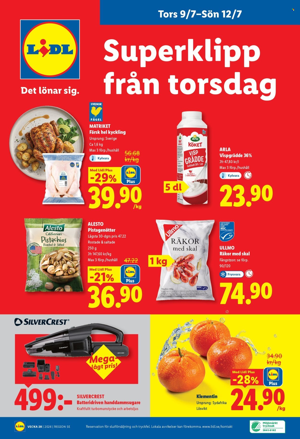 LIDL reklamblad - ERBJUDANDEN VECKA 28