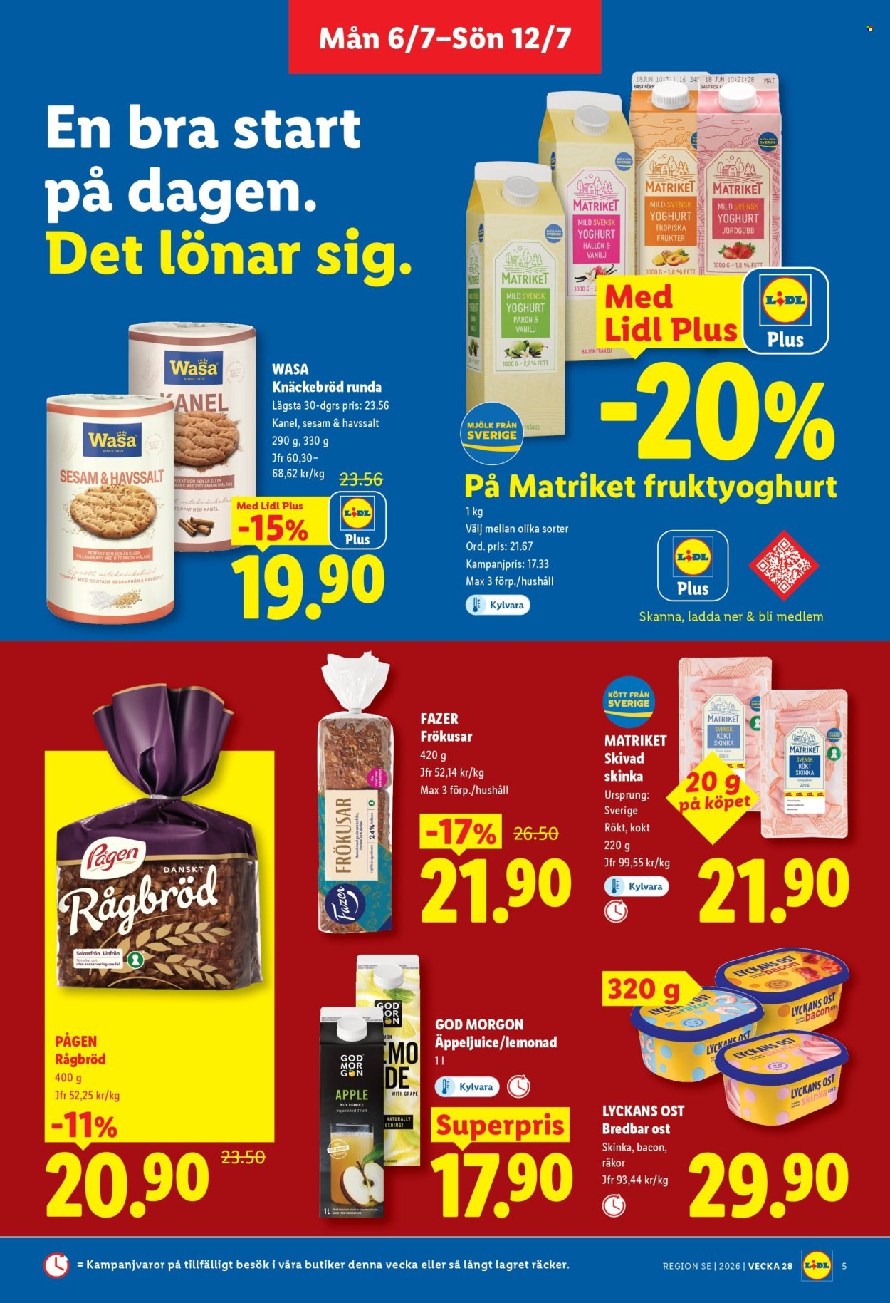 LIDL reklamblad - ERBJUDANDEN VECKA 28