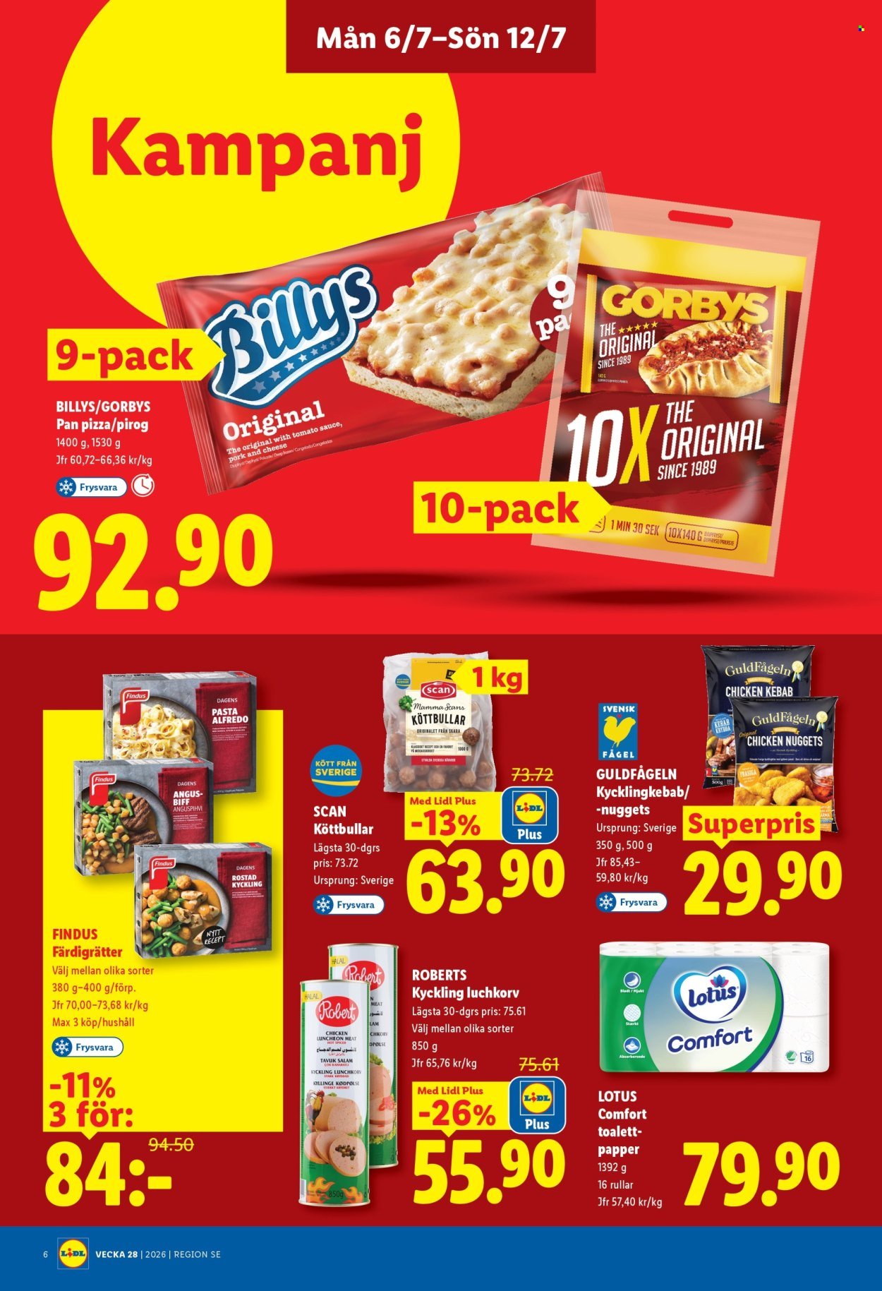 LIDL reklamblad - ERBJUDANDEN VECKA 28