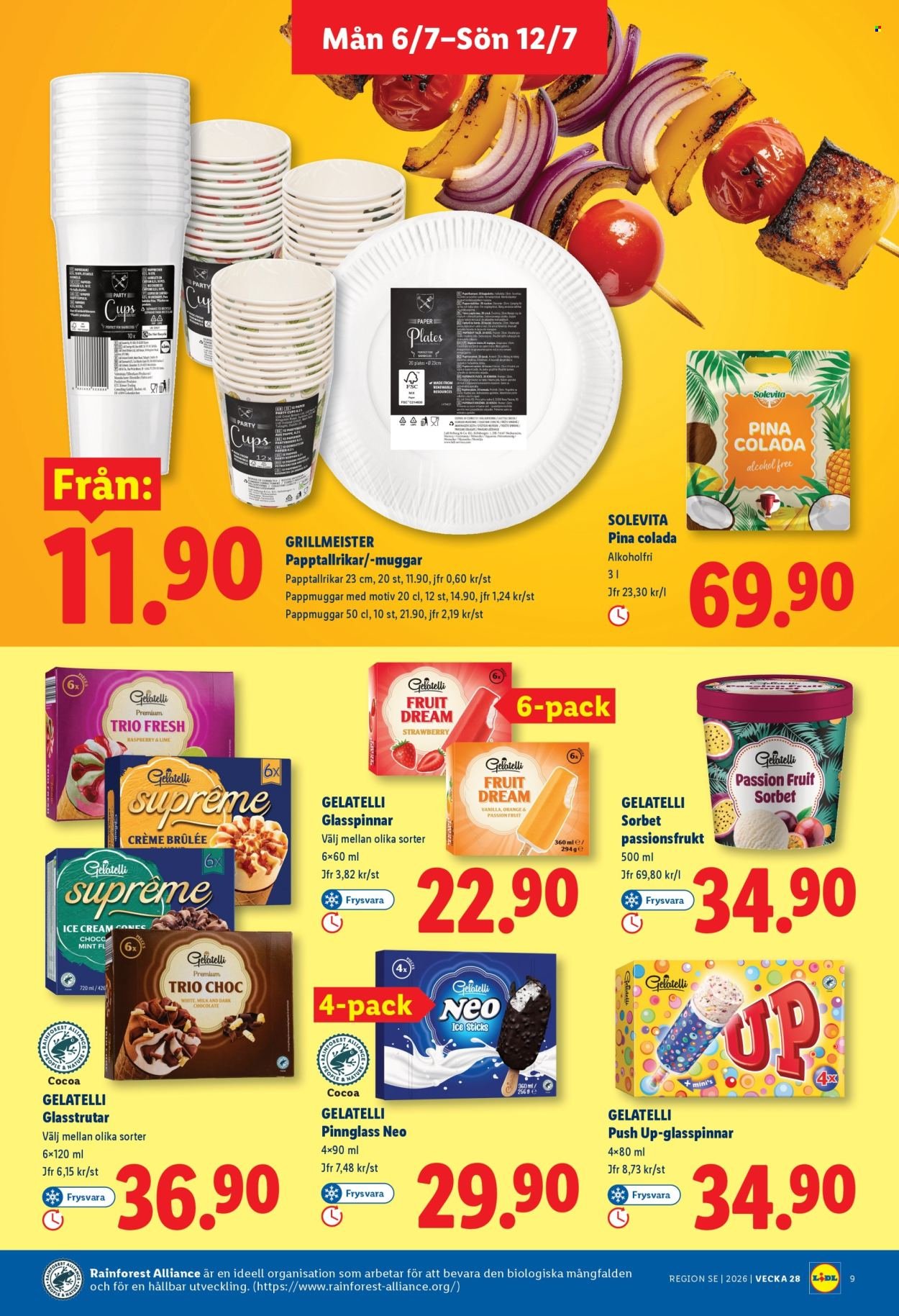 LIDL reklamblad - ERBJUDANDEN VECKA 28