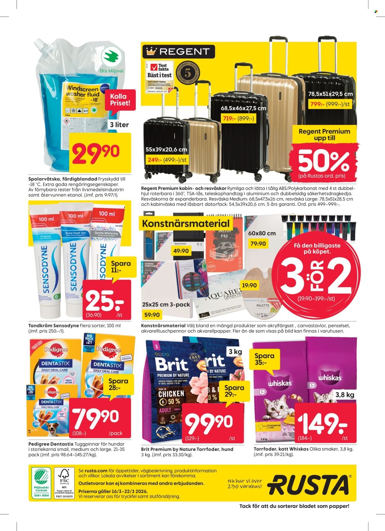 RUSTA reklamblad - T.o.m. måndag 16/03 2026