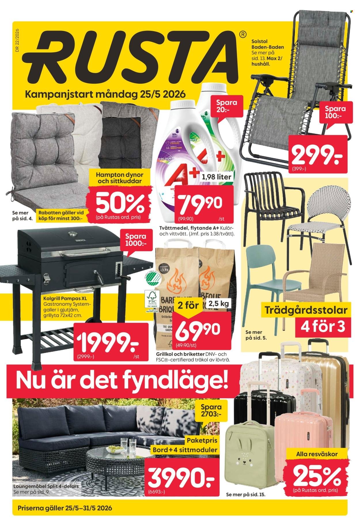 RUSTA reklamblad - T.o.m. måndag 25/05 2026