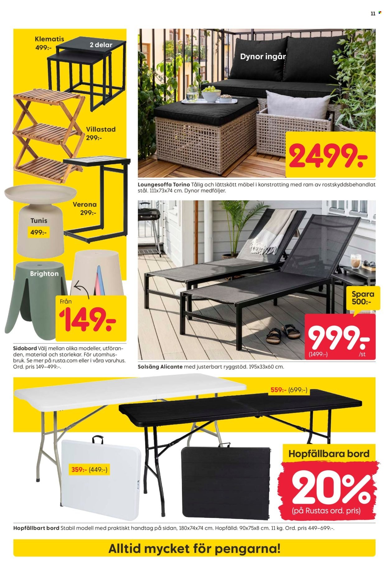 RUSTA reklamblad - T.o.m. måndag 25/05 2026