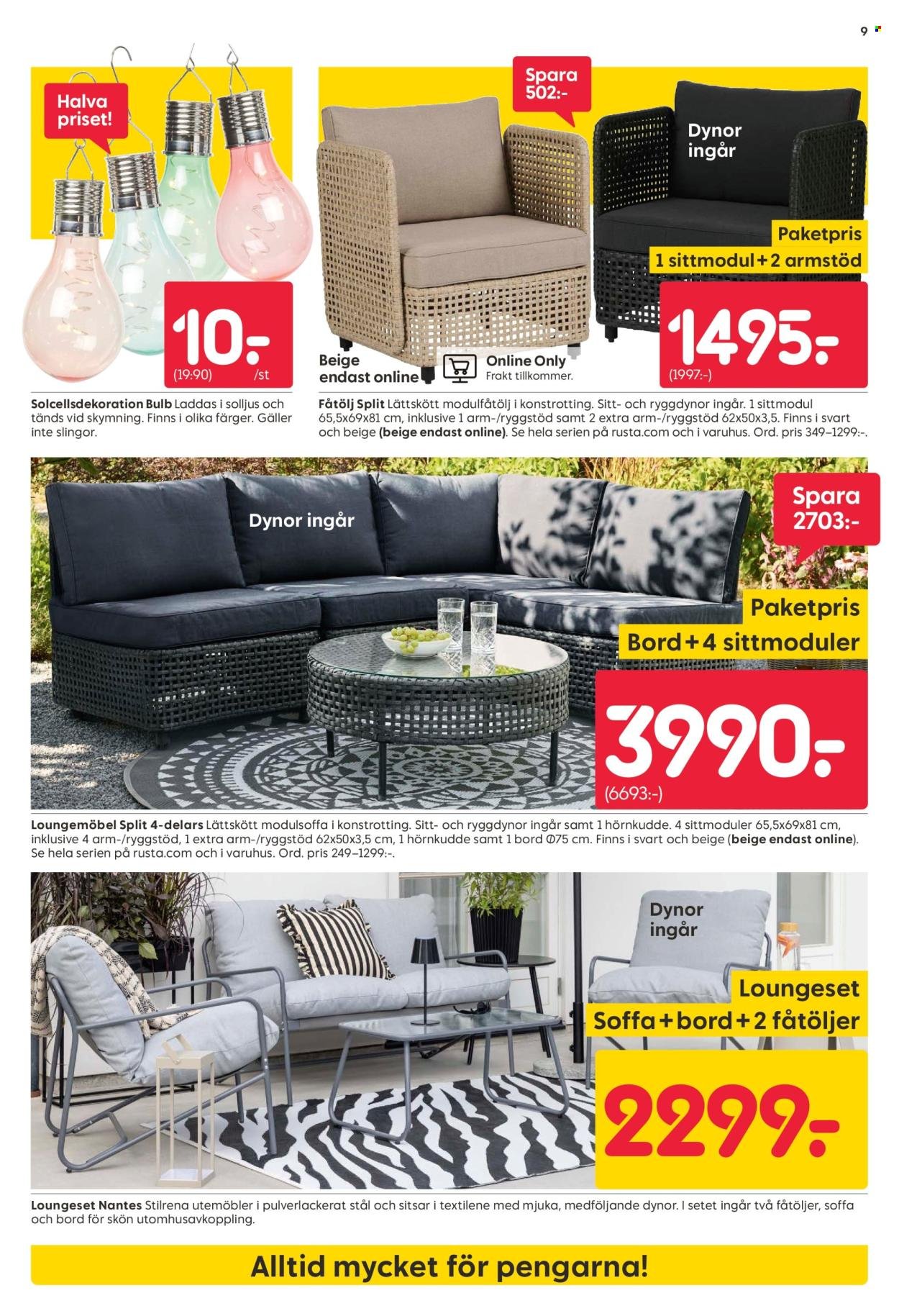 RUSTA reklamblad - T.o.m. måndag 25/05 2026